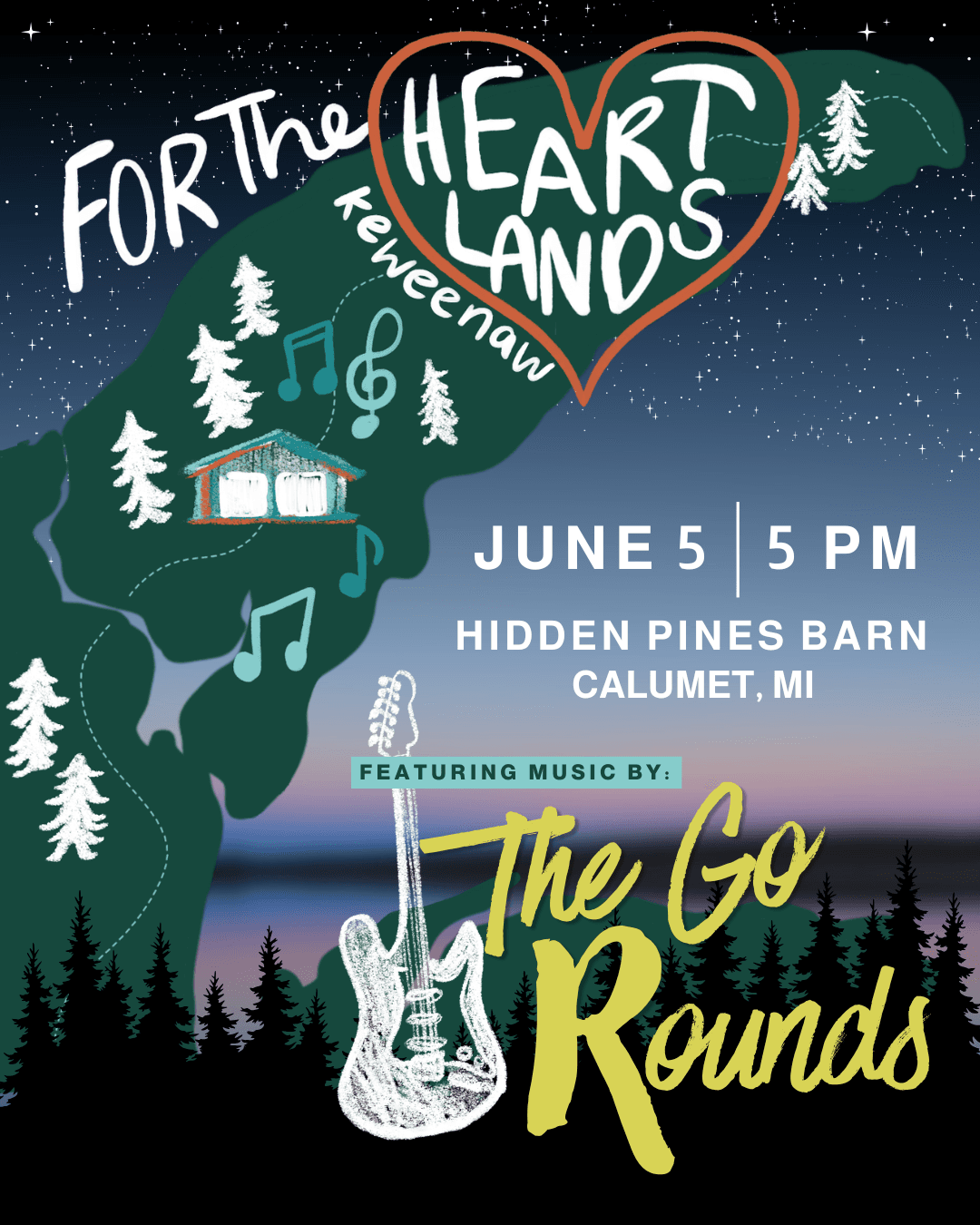 “For the Heartlands” Fundraiser Dinner and Concert
