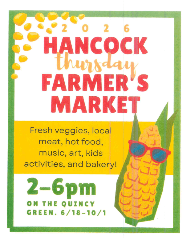 Thursday Farmer's Market in Hancock