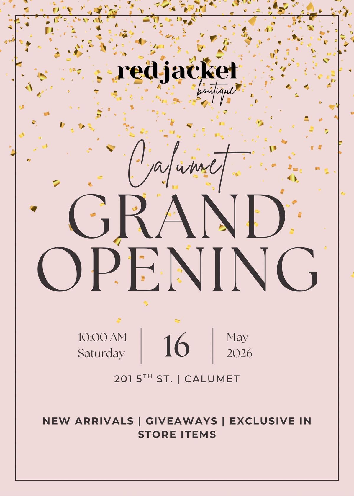 RBJ Calumet Grand Opening